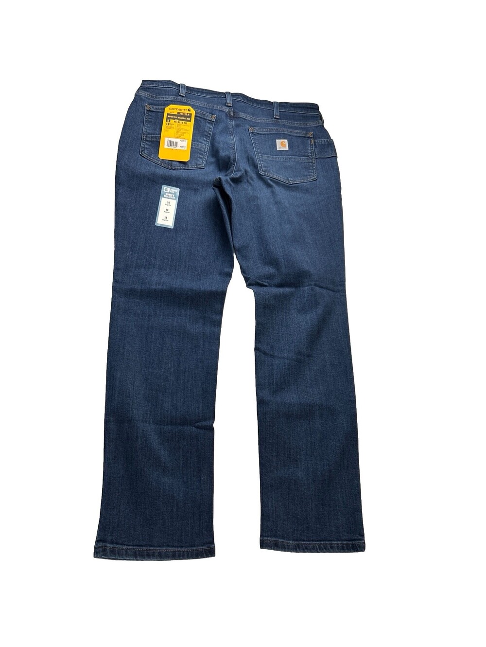 Carhartt Women’s Jeans 14 Regular Rugged Flex Relaxed Fit BD5383-W
